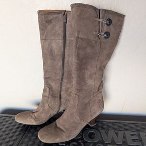 Women's Suede Knee-High Boots